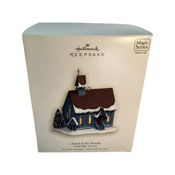 Hallmark Other - Hallmark Keepsake Magic Series Chapel In The Woods 2007 Candlelight Church